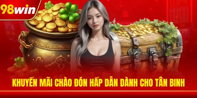 Khuyến mãi chào đón hấp dẫn dành cho tân binh